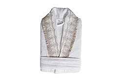 SERAY S/M BEDEN BORNOZ ECRU - KERVAN