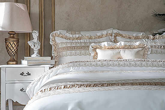 SERAY YATAK ORTUSU 270x270cm 4 PRC ECRU - 1