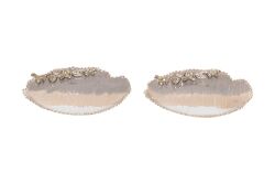 SERENITY Dekoratif Tabak 20 cm W , 3 cm H ( 24840 ) - 1