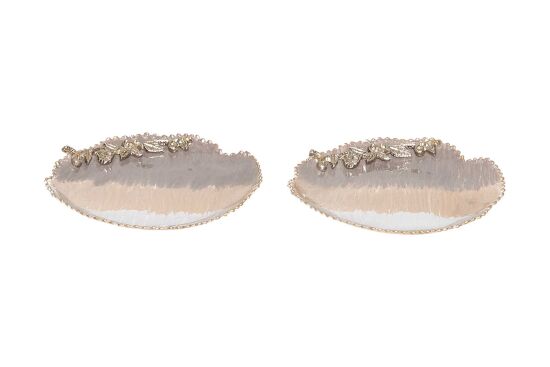 SERENITY Dekoratif Tabak 20 cm W , 3 cm H ( 24840 ) - 1