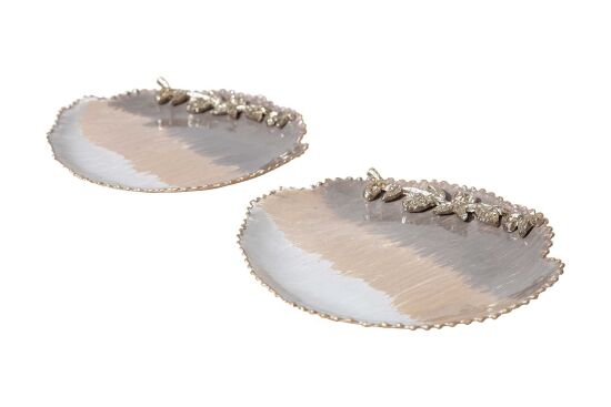 SERENITY Dekoratif Tabak 20 cm W , 3 cm H ( 24840 ) - 2