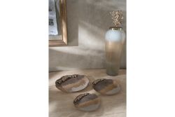 SERENITY Dekoratif Tabak 25 cm W , 3 cm H ( 24841 ) - 2