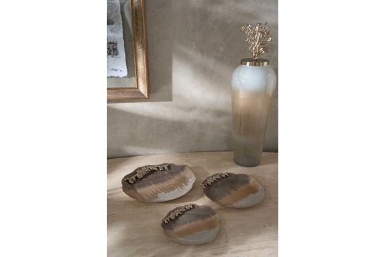 SERENITY Dekoratif Tabak 25 cm W , 3 cm H ( 24841 ) - 2