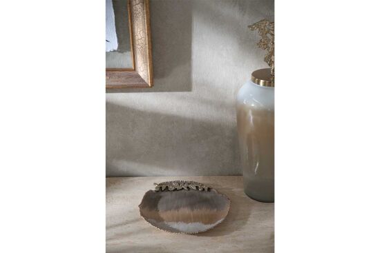 SERENITY Dekoratif Tabak 25 cm W , 3 cm H ( 24841 ) - 3