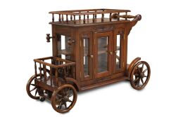 SERVİS ARABASI VİLLAGE MAHOGANY H555-CMH30 40x125x75cm PECAN CMH30 - 3