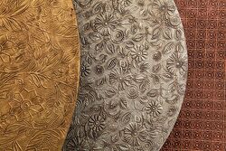 SGEF 016 UCLU ZIGON YUVARLAK METAL 50x50x50cm - 2
