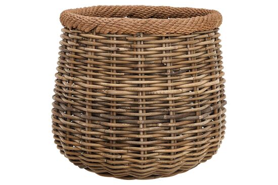 SHELY RATTAN SEPET BUYUK 42x42x40cm - 1