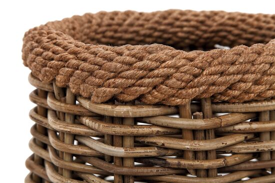 SHELY RATTAN SEPET BUYUK 42x42x40cm - 2