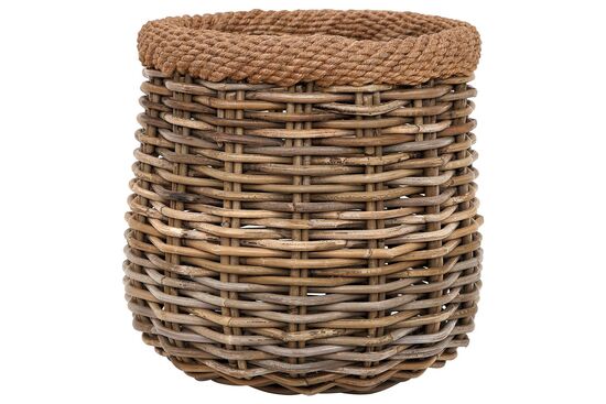 SHELY RATTAN SEPET ORTA 31x31x33cm - 1