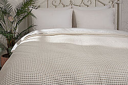 SİERRA PİKE YATAK ÖRTÜSÜ ÇK. 240X260 CM EKRU-YEŞİL - HSH-KRVN ORTAK