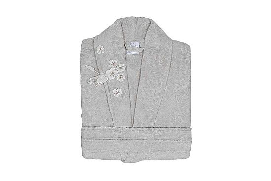 SİESSA L/XL BEDEN BORNOZ TAŞ - 5