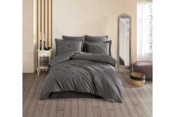 SİLVANA NEVRESIM TAKIMI 200X220 ÇK. 6 PRC GRİ - NEVRESİM TAKIMI
