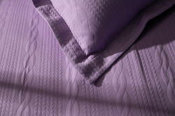 SİSTA PİKE-YATAK ÖRTÜSÜ 240x250 3 PRC LİLA - 4