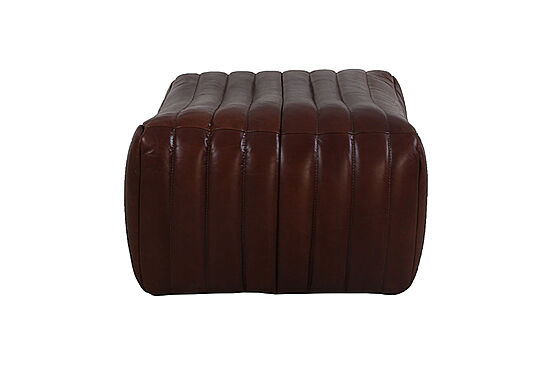 SKIPPER PUF DERİ KAHVE 59x79x38cm S0267-ST B11 VINTAGE - 6