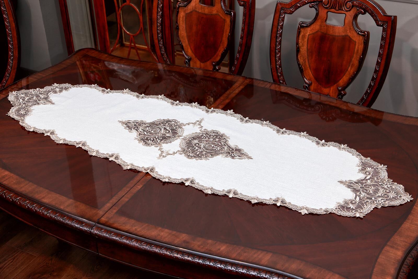 SOLASTA RUNNER BEJ 50x160cm Kervan Mobilya