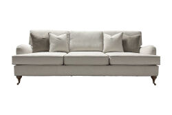 SOMERTON ÜÇLÜ KOLTUK BEJ 95x235x85cm (SPACE 22946-02) - KERVAN