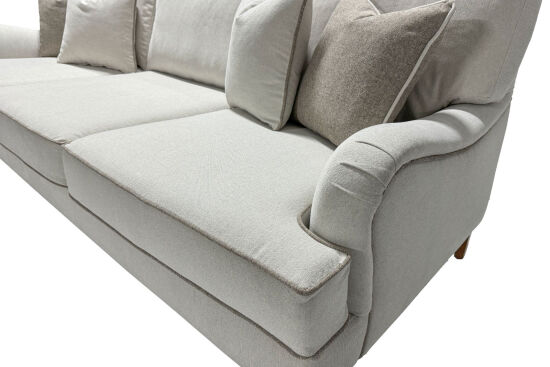 SOMERTON ÜÇLÜ KOLTUK BEJ 95x235x85cm (SPACE 22946-02) - 4