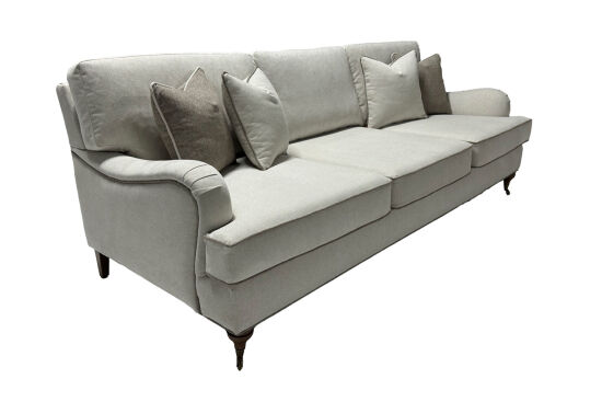 SOMERTON ÜÇLÜ KOLTUK BEJ 95x235x85cm (SPACE 22946-02) - 2