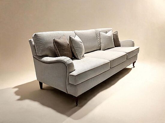 SOMERTON ÜÇLÜ KOLTUK BEJ 95x235x85cm (SPACE 22946-02) - 2