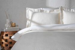 SOSA PİKE-YATAK ÖRTÜSÜ 240x250 3 PRC KREM - KERVAN