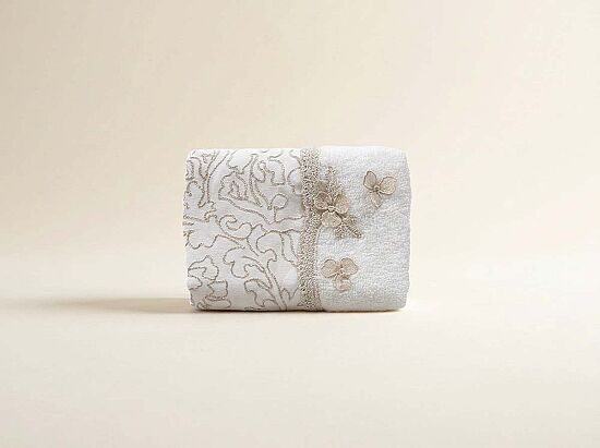 SPELLA HAVLU KREM-GOLD 30x50cm - 1