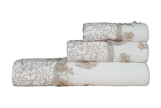 SPELLA HAVLU KREM-GOLD 50x90cm - 3