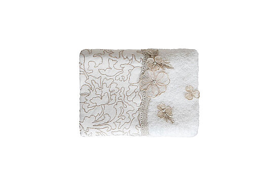 SPELLA HAVLU KREM-GOLD 50x90cm - 7