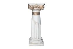 STN02 SÜTUN-2 32X86 CM KREM-GOLD - DEKORATİF OBJE