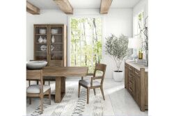 STOCKYARD KOLLU SANDALYE KAHVE 58x57x91cm 284205-2303 - 5