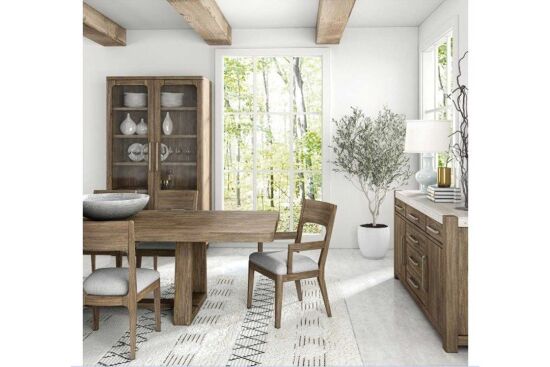 STOCKYARD KOLLU SANDALYE KAHVE 58x57x91cm 284205-2303 - 5