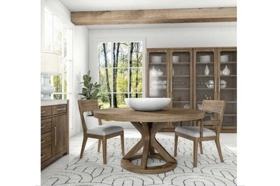 STOCKYARD KOLLU SANDALYE KAHVE 58x57x91cm 284205-2303 - 6