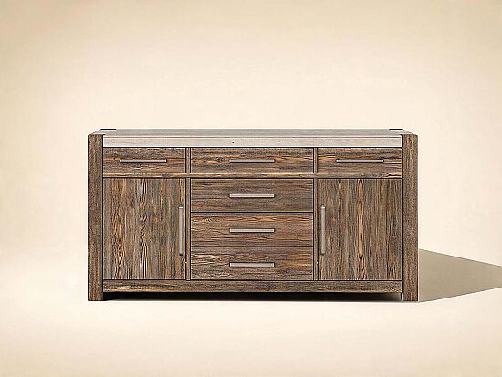 STOCKYARD KONSOL 6 ÇEK.2 KAP 51x193x91cm 284252-2303 - 1