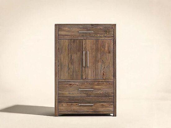 STOCKYARD ŞİFONYER 3 ÇEK.2 KAP 51x115x157cm 284152-2303 - 1