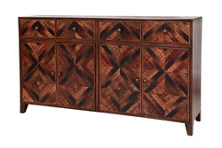 KERVAN - STREIFEN 4 KAPAKLI 4 CEK KONSOL 180x40x100cm