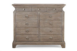 SUMMER CREEK ŞİFONYER 11 ÇEKMECE GRİ 51x157x124cm 251131-1303 - 3