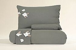 SUMMERR NEVRESİM TAKIMI 200X220 4 PRC YEŞİL - HSH-KRVN ORTAK