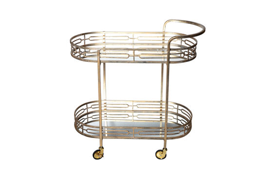 T236674KDE122A METAL SERVIS ARABASI 87x44x85cm - 1