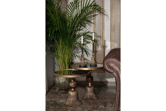 TASSEL 2'Lİ ORTA SEHPA (H:43,5xQ:52,5 cm + H:48,5xQ:52,5 cm)