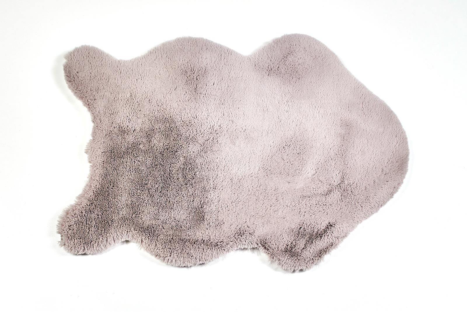TAVSAN TUYU HALI 90X150 COOL GREY (POST KESIM) Kervan Mobilya