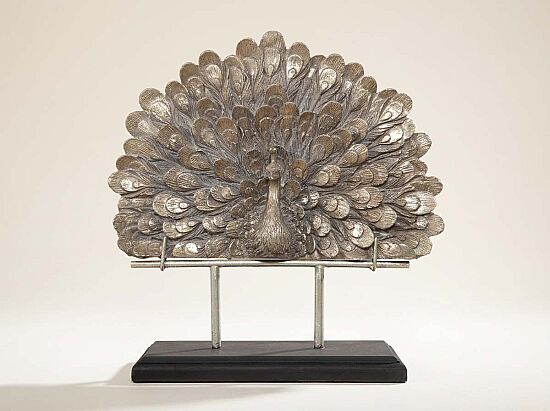 TAVUSKUSLU PANO GOLD 29x30cm - 1
