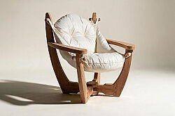 TEAK RELAX KOLTUK TEKLI 76x76x90cm - 2