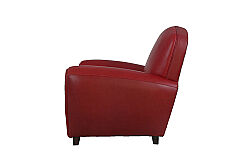 TEKLİ KOLTUK DERİ KIRMIZI 92x88x84cm S0255-1D B264 NEW ROYAL ROUGE - 6