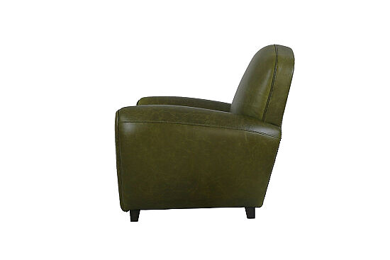 TEKLİ KOLTUK DERİ YEŞİL 92x88x84cm S0255-1D B27 BRITAIN GREEN - 7