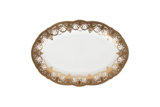TEKLİ OVAL SERVİS TABAĞI 30,5cm - 1015-2 - 1
