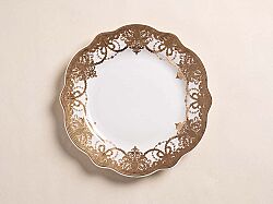 TEKLİ YUVARLAK SERVİS TABAĞI 27 cm - 1014-2 - HSH-KRVN ORTAK