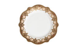 TEKLİ YUVARLAK SERVİS TABAĞI 27 cm - 1014-4 - HSH-KRVN ORTAK