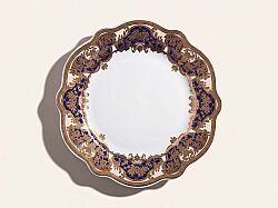 TEKLİ YUVARLAK SERVİS TABAĞI 27 cm - 1014-5 - HSH-KRVN ORTAK