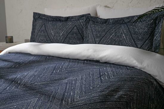 TEO PİKE-YATAK ÖRTÜSÜ 240x250 3 PRC LACİVERT - 5