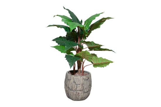 TH008068 3 BAŞLIKLI KALATYA YAPAY AGAC 90CM(759TUF000013)