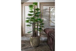 TH008775-A 6 KÖK FAN PALMİYE / 48 DALLI YAPAY AGAC 175CM(759TUF000082) - Thumbnail